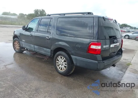 2007 Ford Expedition El Xlt из США, поврежденный, VIN 1FMFK16577LA00305